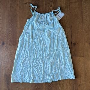 Hurley Girls Pull On Summer Dress Blue Size Medium NWT